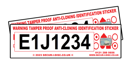 Anti Cloning Identity Sticker